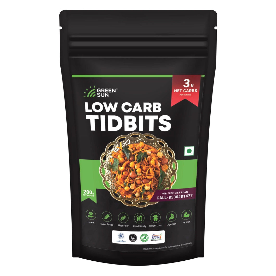 Green Sun Low Carb Tidbits Front